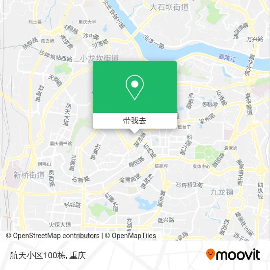 航天小区100栋地图