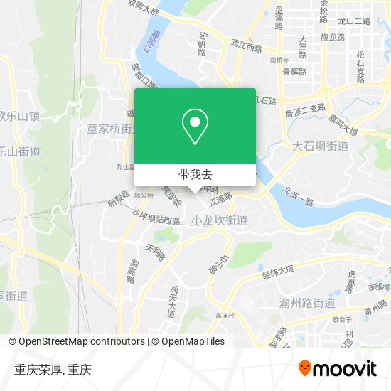 重庆荣厚地图