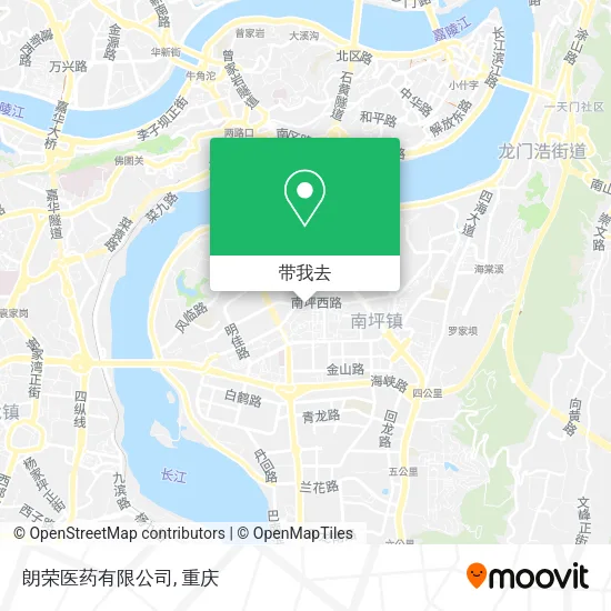 朗荣医药有限公司地图