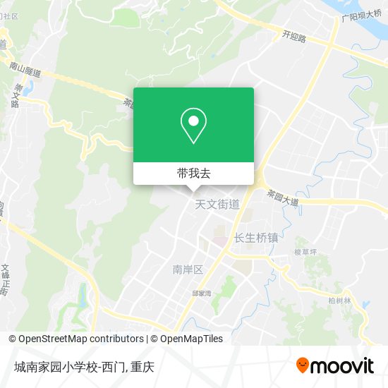 城南家园小学校-西门地图