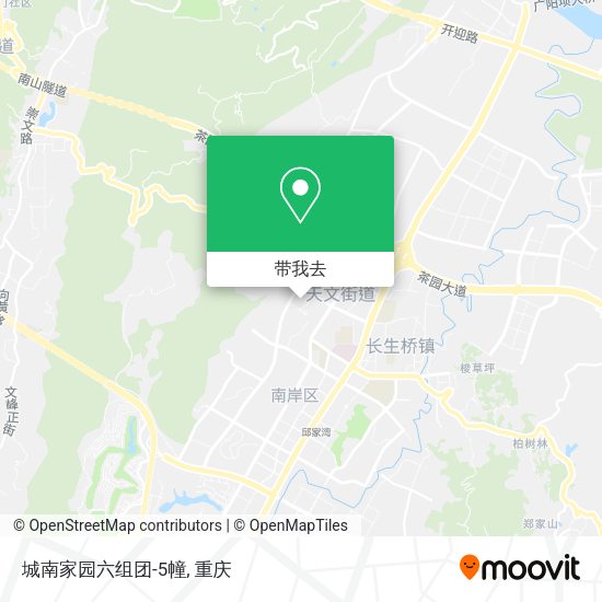 城南家园六组团-5幢地图