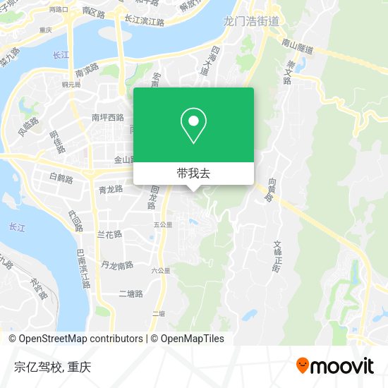 宗亿驾校地图