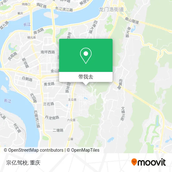 宗亿驾校地图