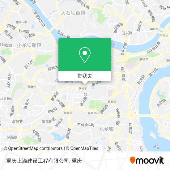 重庆上渝建设工程有限公司地图