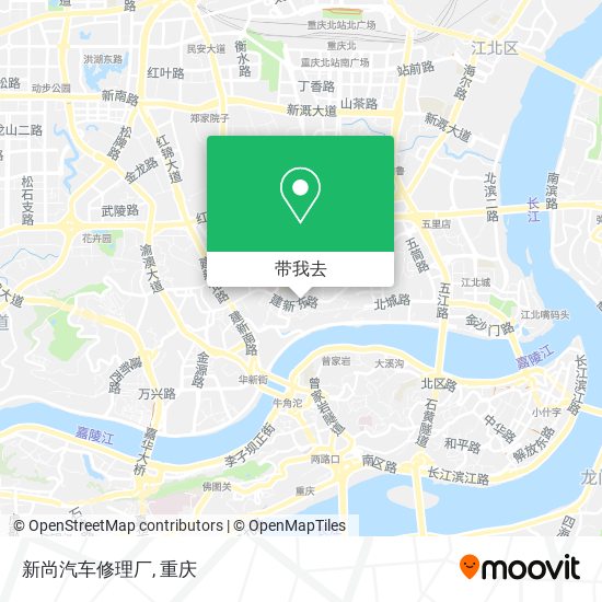 新尚汽车修理厂地图