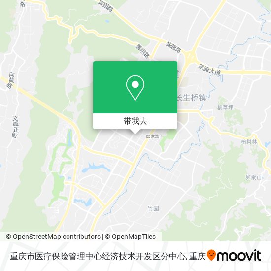 重庆市医疗保险管理中心经济技术开发区分中心地图