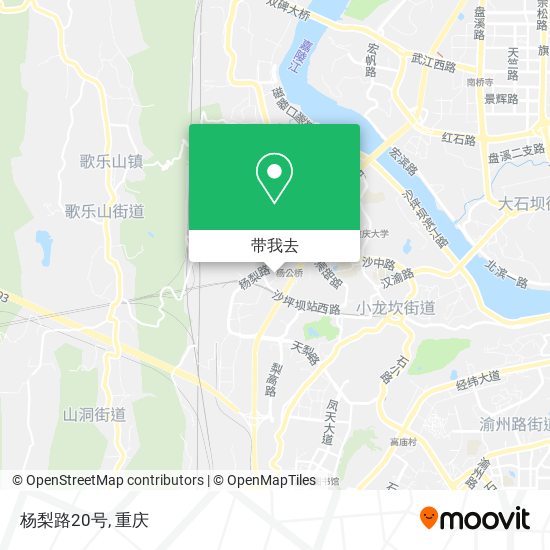 杨梨路20号地图