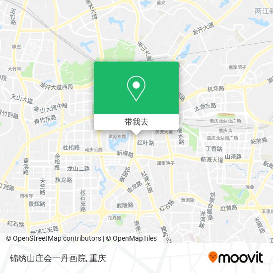 锦绣山庄会一丹画院地图