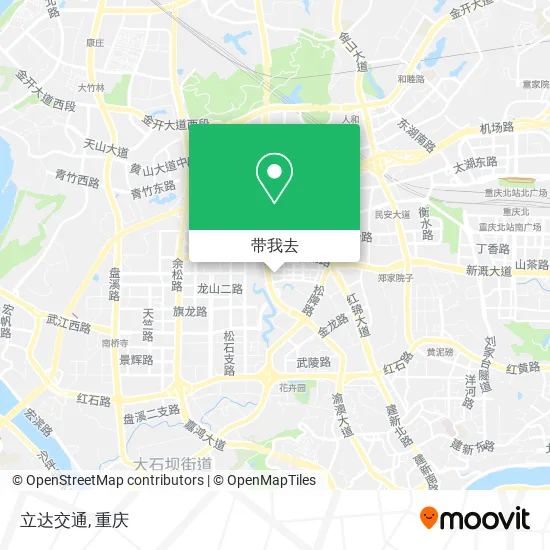 立达交通地图