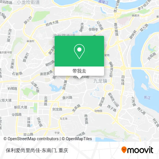 保利爱尚里尚佳-东南门地图