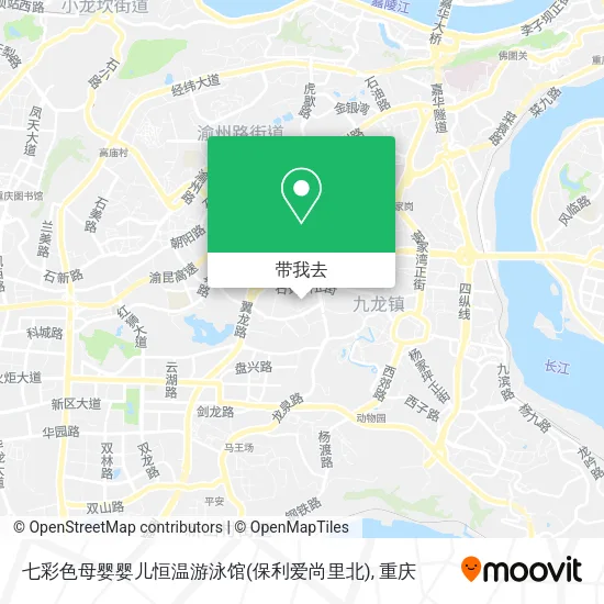 七彩色母婴婴儿恒温游泳馆(保利爱尚里北)地图