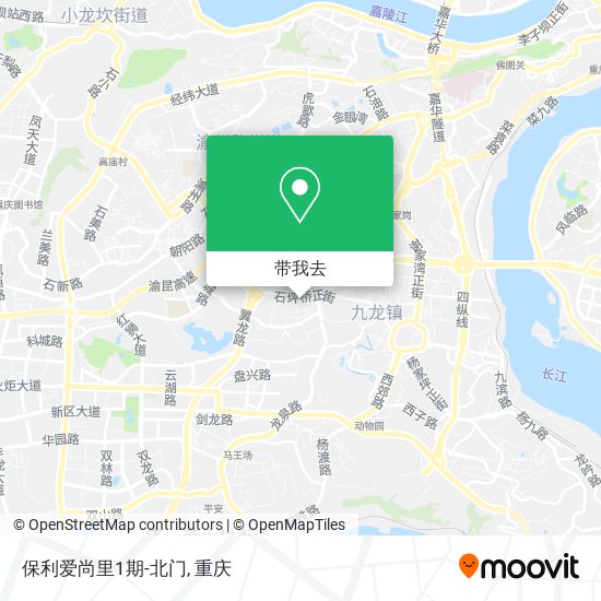 保利爱尚里1期-北门地图