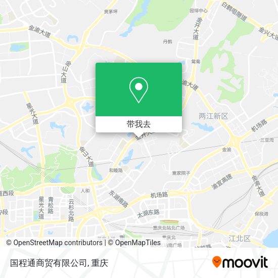 国程通商贸有限公司地图