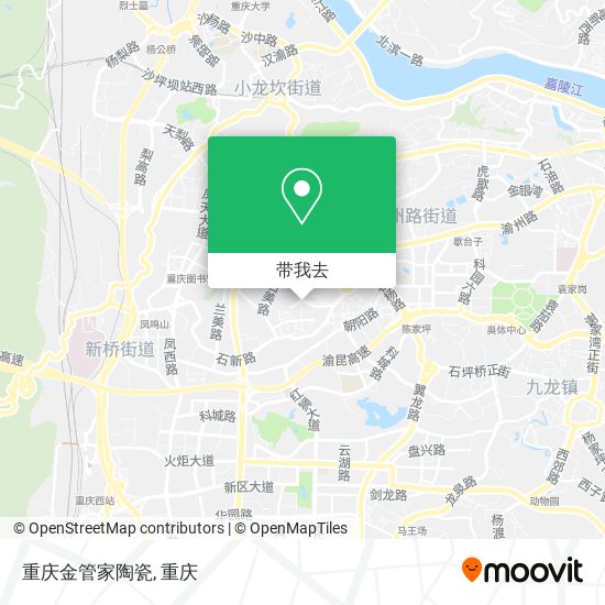 重庆金管家陶瓷地图