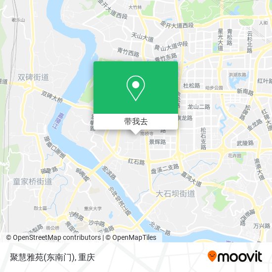 聚慧雅苑(东南门)地图