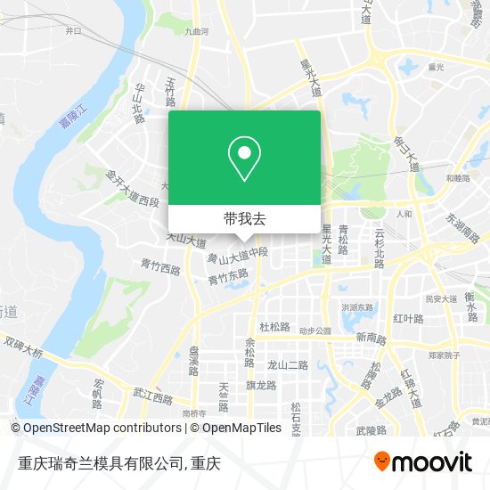 重庆瑞奇兰模具有限公司地图