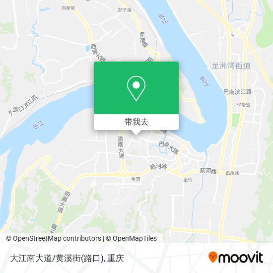 大江南大道/黄溪街(路口)地图