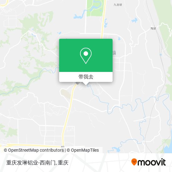 重庆发琳铝业-西南门地图