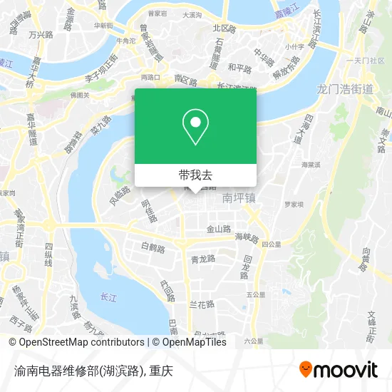 渝南电器维修部(湖滨路)地图