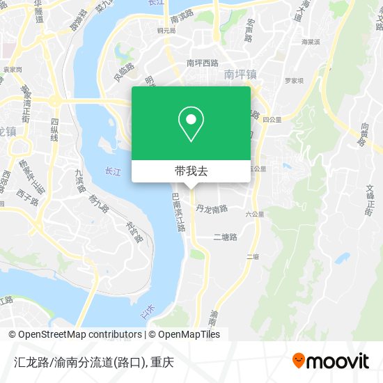 汇龙路/渝南分流道(路口)地图