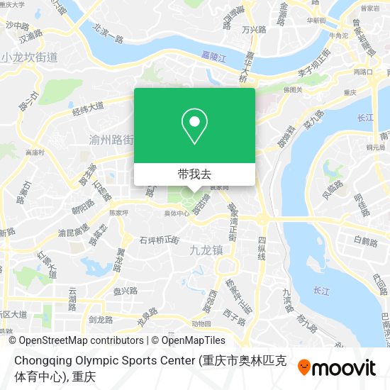 Chongqing Olympic Sports Center (重庆市奥林匹克体育中心)地图