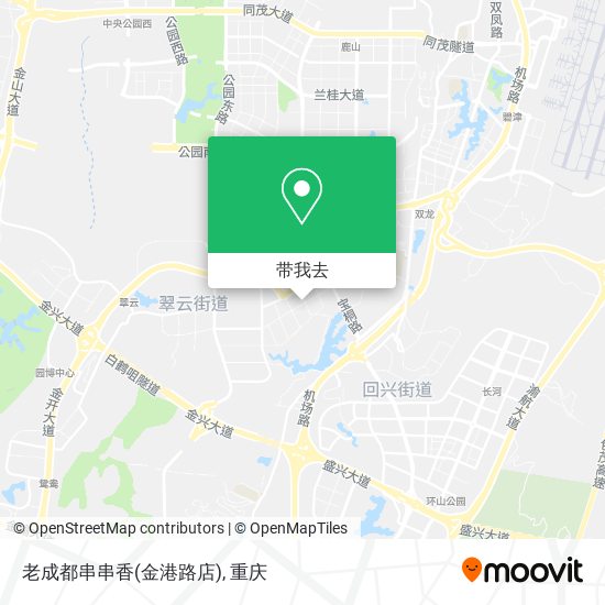 老成都串串香(金港路店)地图