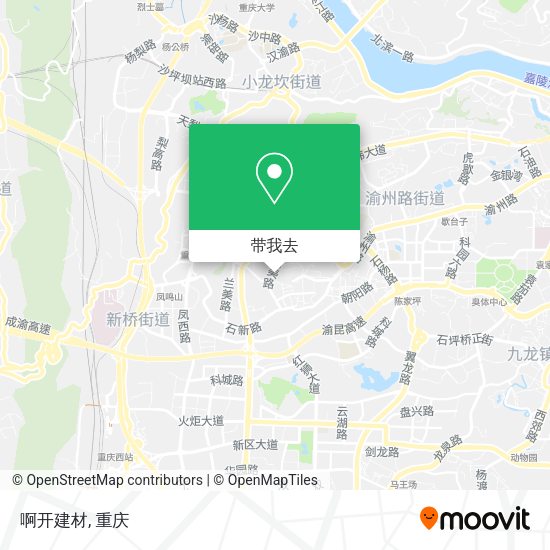 啊开建材地图