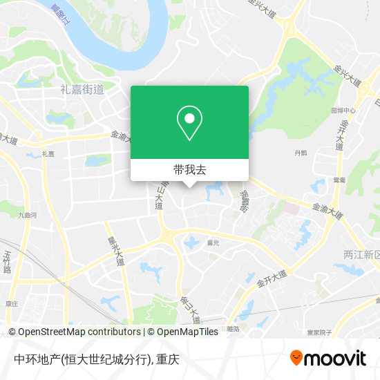 中环地产(恒大世纪城分行)地图