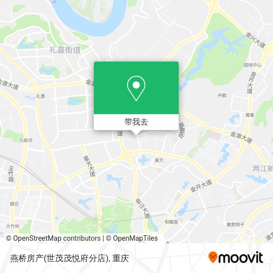 燕桥房产(世茂茂悦府分店)地图