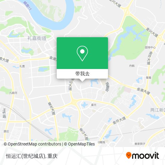 恒运汇(世纪城店)地图