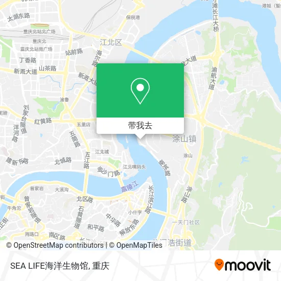 SEA LIFE海洋生物馆地图