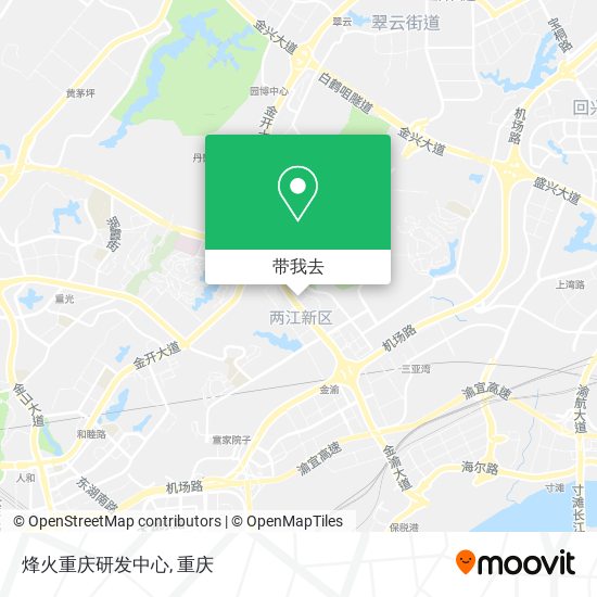 烽火重庆研发中心地图