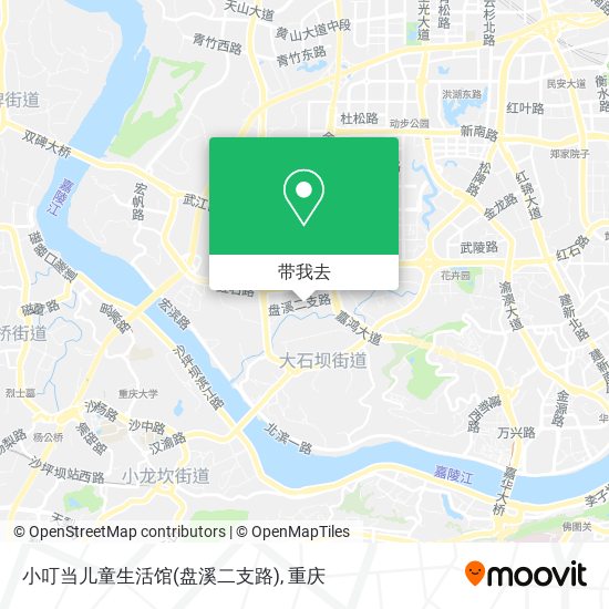 小叮当儿童生活馆(盘溪二支路)地图