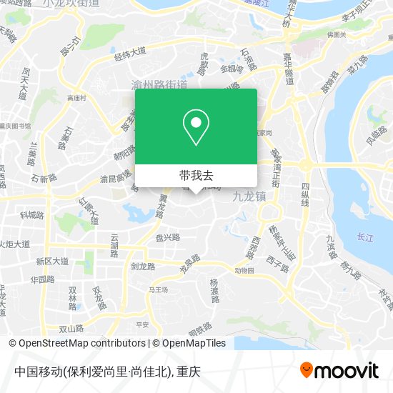 中国移动(保利爱尚里·尚佳北)地图