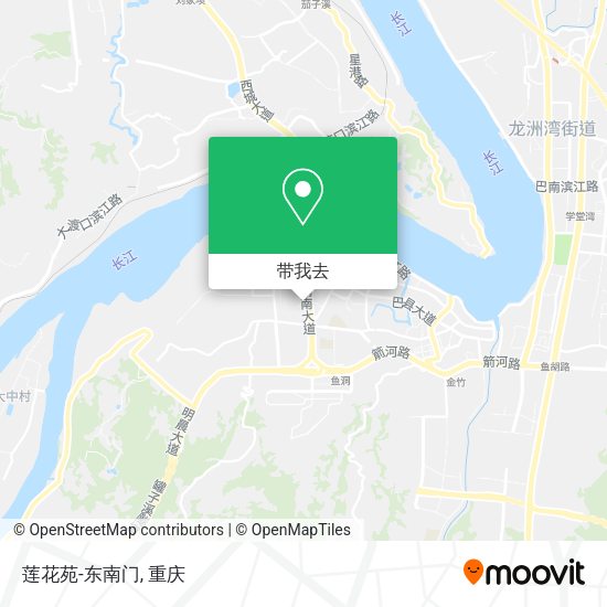 莲花苑-东南门地图