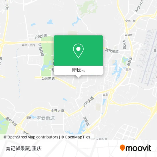 秦记鲜果蔬地图