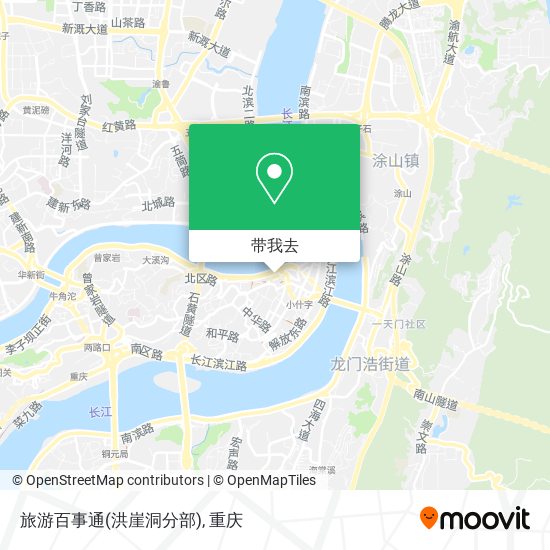 旅游百事通(洪崖洞分部)地图