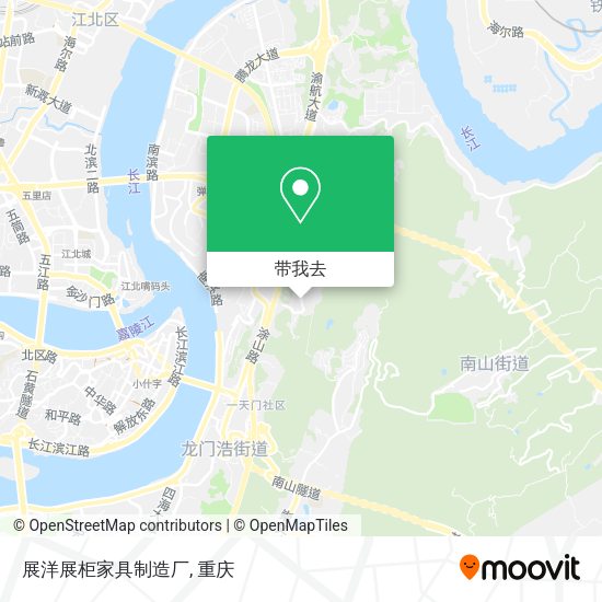 展洋展柜家具制造厂地图
