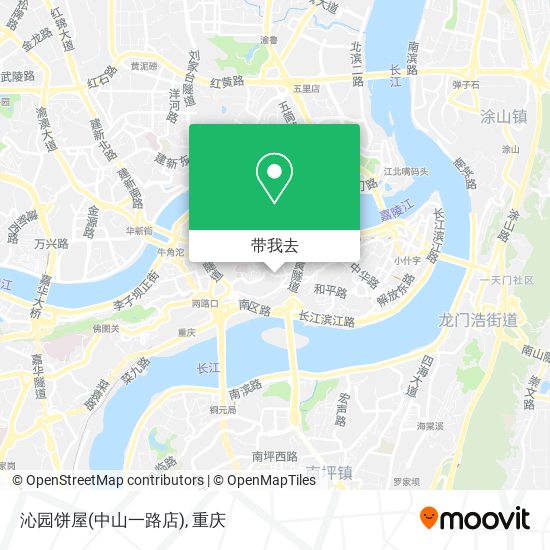 沁园饼屋(中山一路店)地图
