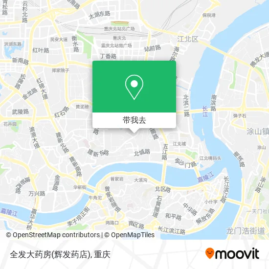 全发大药房(辉发药店)地图
