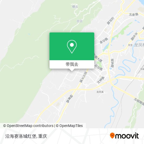 沿海赛洛城红堡地图