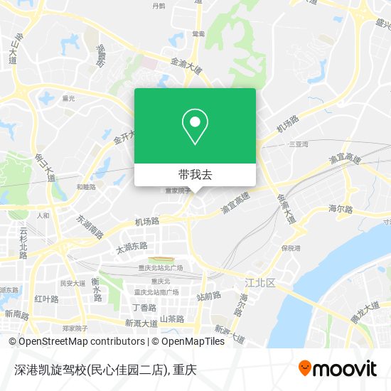 深港凯旋驾校(民心佳园二店)地图