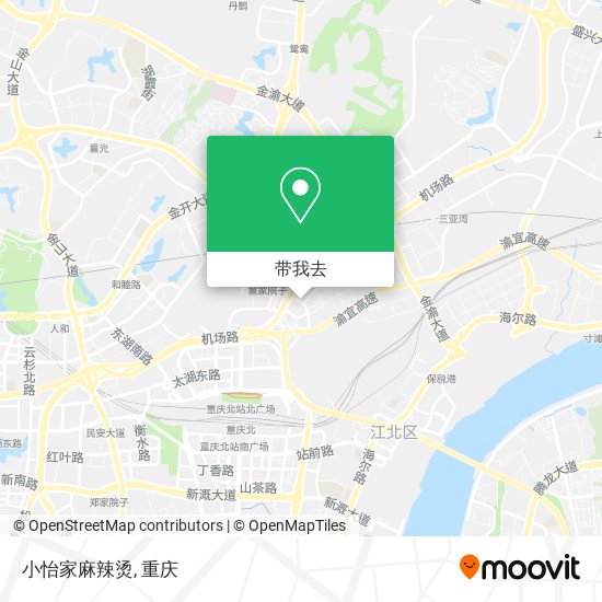 小怡家麻辣烫地图