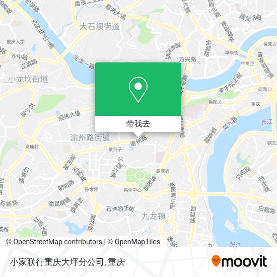 小家联行重庆大坪分公司地图