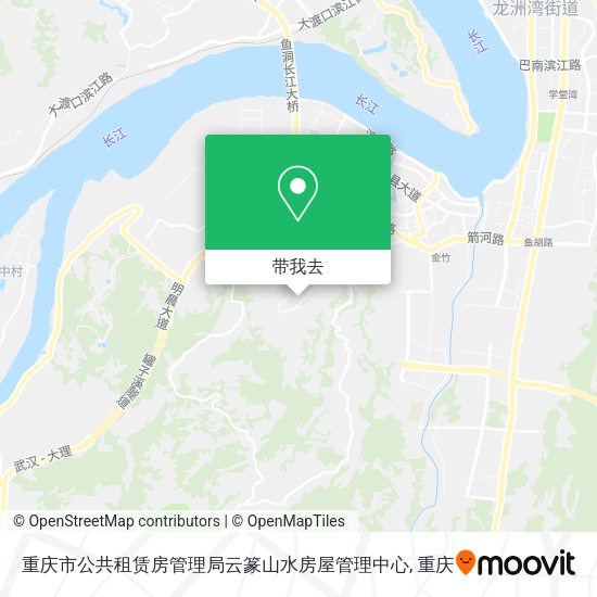重庆市公共租赁房管理局云篆山水房屋管理中心地图