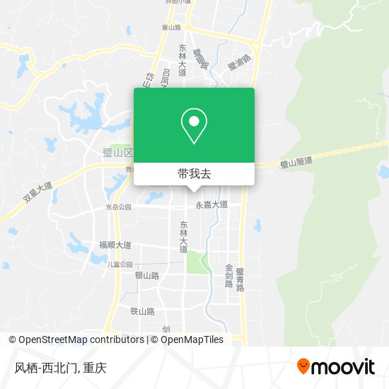 风栖-西北门地图