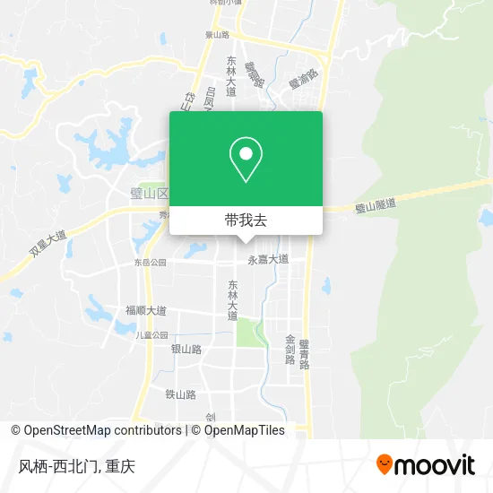 风栖-西北门地图