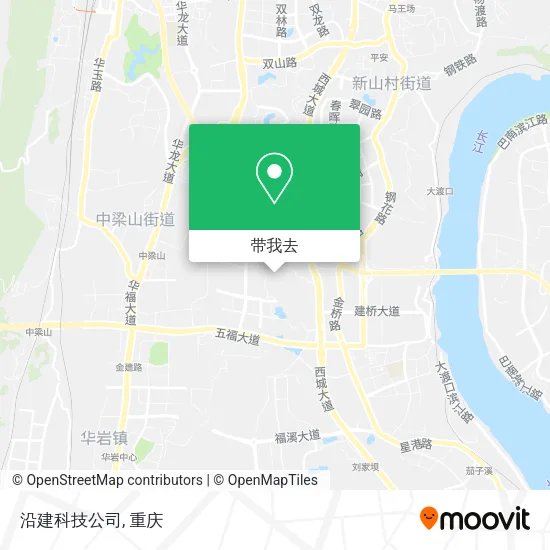 沿建科技公司地图