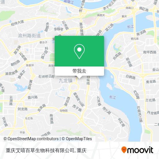 重庆艾嘻百草生物科技有限公司地图