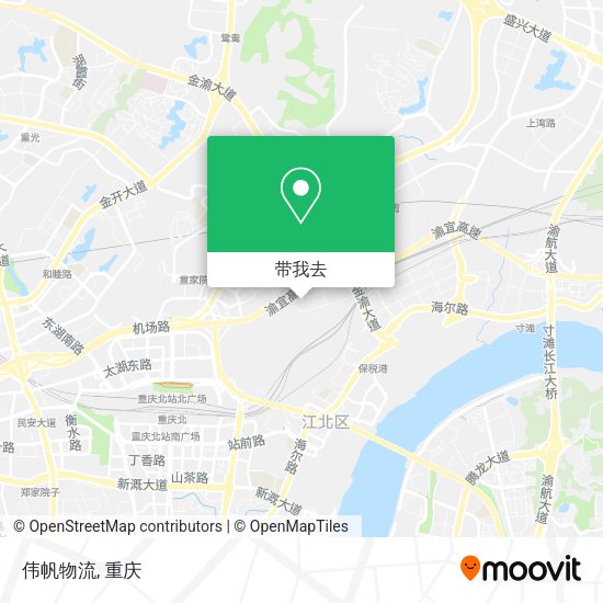 伟帆物流地图
